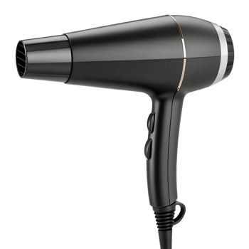 A modern hair dryer, embodying the essence of contemporary grooming, png
