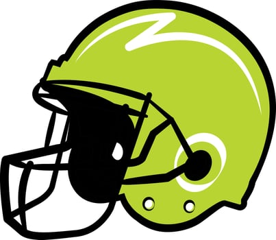 hand drawn football sketch vector