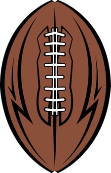 doodle football design vector