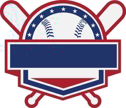 baseball logo design set vector