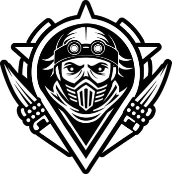 A solid style icon showing jewish shield vector