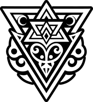 A filled style icon of ancient gateway symbol vector