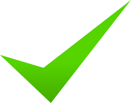 Green check mark sign png