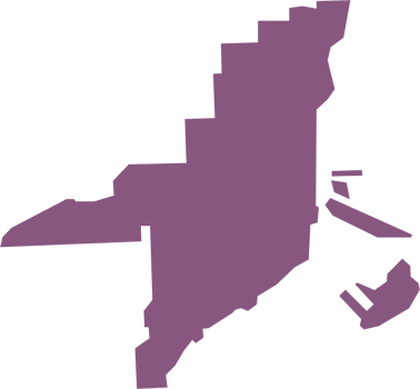 freehand drawing of Miami city map. png
