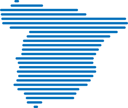 horizontal line drawing of spain map. png