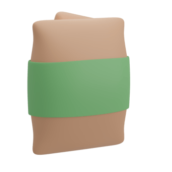 Cute 3D Seeds Icon Illustration Render png