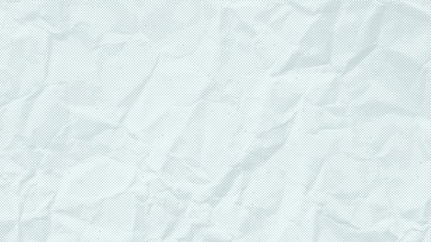 White Crumpled grain paper texture. Halftone grunge surface background. Vintage textured with folds and unevenness, dots, flecks, particles, specks, specks. Realistic effect craft backdrop vector
