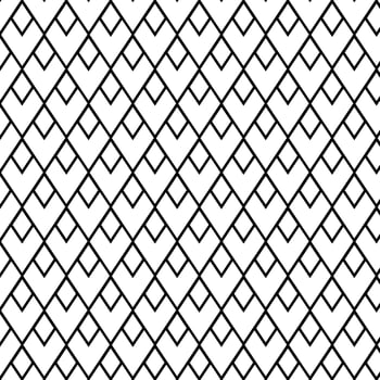 The geometric pattern with lines rhombs. Geometry seamless pattern. graphic line illustration. Black and white abstract Banner, poster, wrapping paper, sticker, print, modern textile design. vector