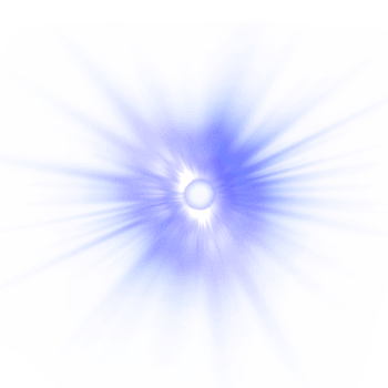 Bright Blue Spark Burst png