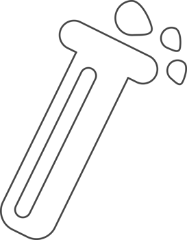 Science items icon. Test tube. png