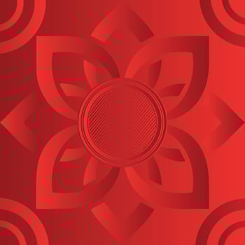 Modern Editable red background with circle shape abstract background vector