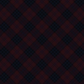 dark blue red black stylish fashion scottish tartan plaid checkered stripes flannel fabric print pattern background vector
