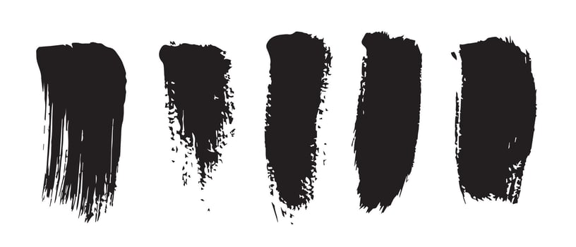 Liquid Ink Spread Texture in High Res vector