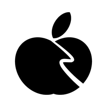 abstract road apple monochrome design vector