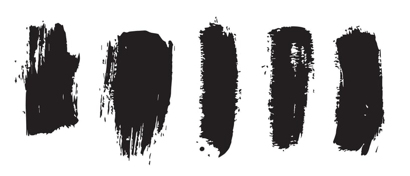 Monochrome Ink Splatter Texture Background vector