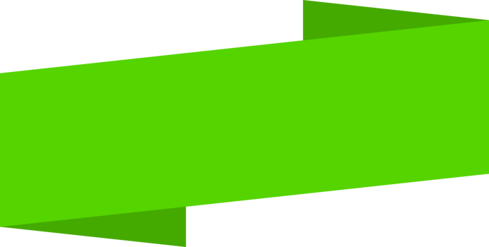 Green label ribbon png