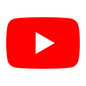 YouTube Icon Logo YT App Editable Transparent Background Premium Social Media Design for Digital Download png