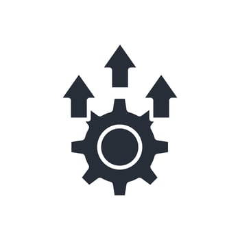 improvement flat icons illustration vector