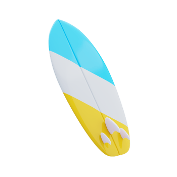 Surfboard 3D Icon png