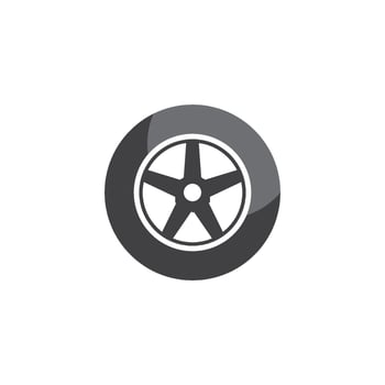 tire logo icon vector