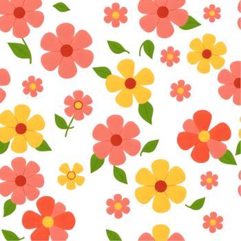 Scandinavian fabric artwork with geometric floral balance style. . png