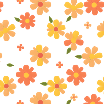 Petal shaped minimalist geometric floral fabric Scandinavian design. . png
