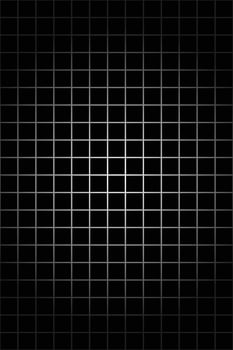 Square grid background with empty space on dark background. vector
