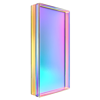 Bright Multicolor Square Design Decorative Transparent Background png