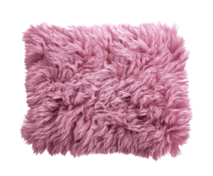 Soft pink fur texture for cozy home decor design projects png