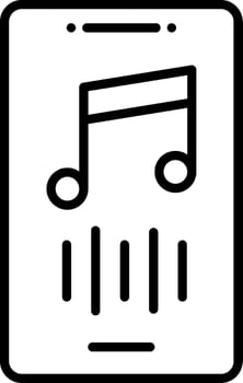 Music Entertainment App vector