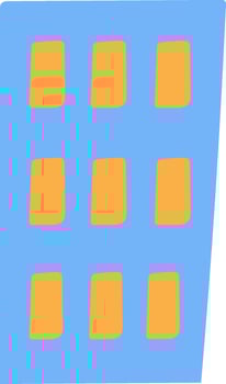 HandDrawn Building Block vector