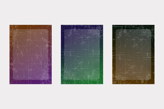 abstract grunge unique psychedelic covers vector
