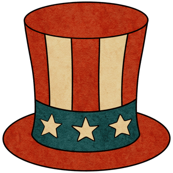 Retro Uncle Sam Hat png