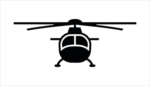 Helicopter Icon Graphic vector