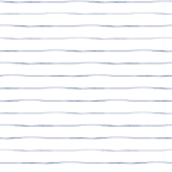 Under the sea. Watercolor hand-drawn seamless white and blue striped pattern. Cute cartoon print for kids. png