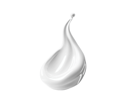 Perfectly creamy texture for skincare and beauty use png