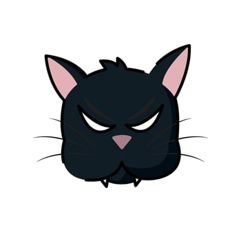 Isolated bat icon halloween illustration vector