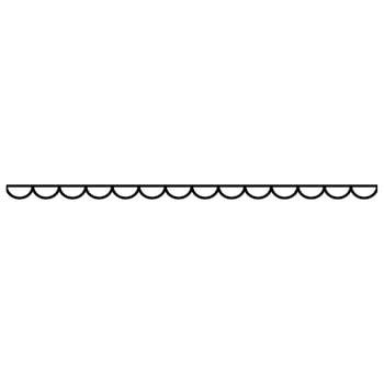 Braid icon. Outline illustration of braid icon for web vector