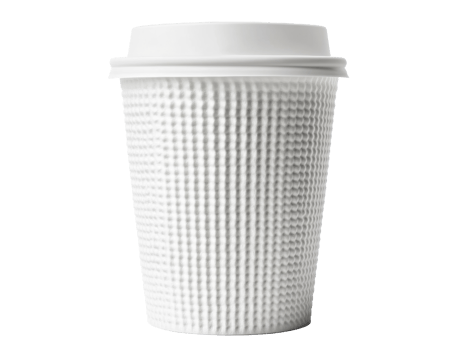Coffee cup design for branding and promotional purposes png