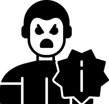 Interruptions in Attention Glyph vector