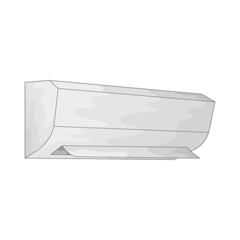 Hotel air conditioner vector