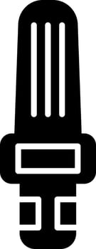 Metal Detector Metal Detection Tool Glyph vector