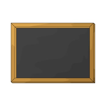 illustration of a blank blackboard vector
