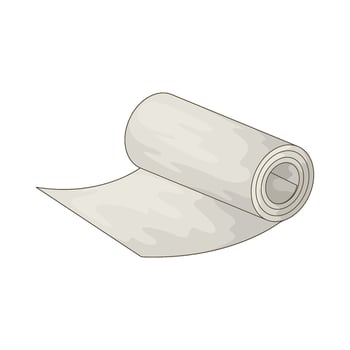 illustration of a paper roll vector