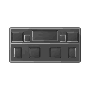 illustration of Football scoreboard vector