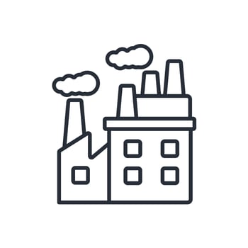 industry outline icons related vector