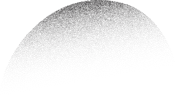 Abstract shape with grainy dotted shadow. Stipple wavy fluid blob with fluid sandy gradient. Grunge halftone liquid element png