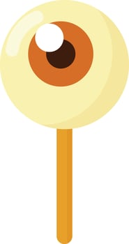 Pair of Cartoon Eyeballs vector