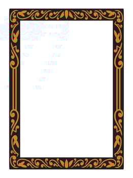 Elegant Ornamental Border for Premium Branding Projects vector