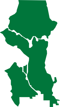 freehand drawing of Seattle city map. png